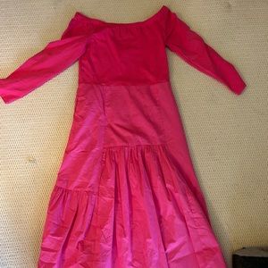Tuckernuck pink dress, size L